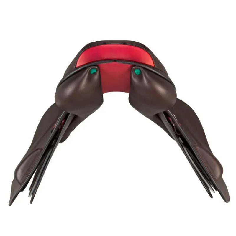 Equipe Rarity Double Flap Pony Jump Saddle - Brown-2