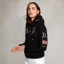 Holland Cooper Team Zip Hoodie Womens - Black