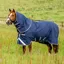 Rhino Plus Lite 0g Turnout Rug - Navy/Titanium/Classic Blue