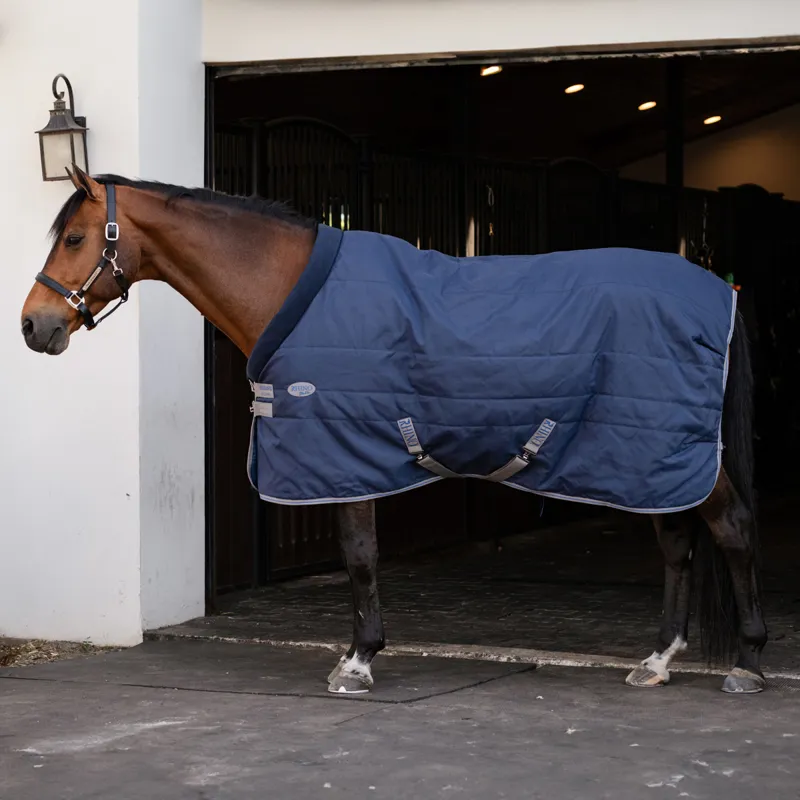 Rhino 100g Stable Rug - Navy/Titanium Grey/Classic Blue