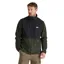 Ridgeline Hybrid Fleece Mens Jacket - Deep Forest/Black
