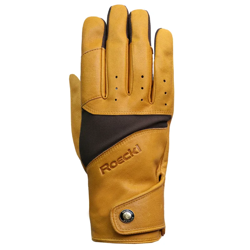 Roeckl Foxtrott Driving Gloves - Chai Tea
