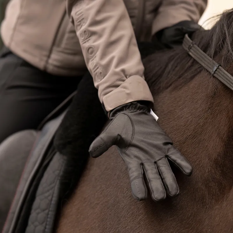Roeckl Wheaton Windproof Riding Gloves - Black-4
