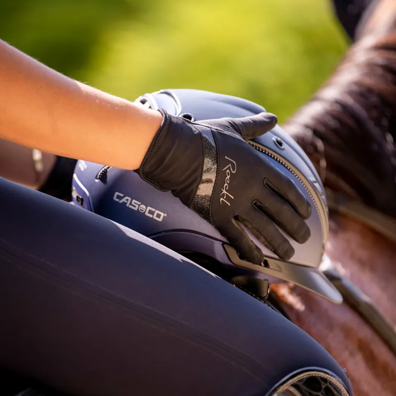 Roeckl Lorraine Adults Riding Gloves - Black-4