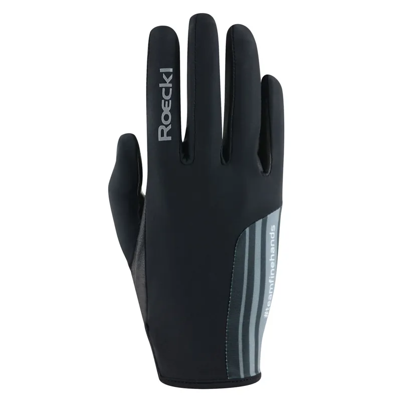 Roeckl Messara Adults Riding Gloves - Black