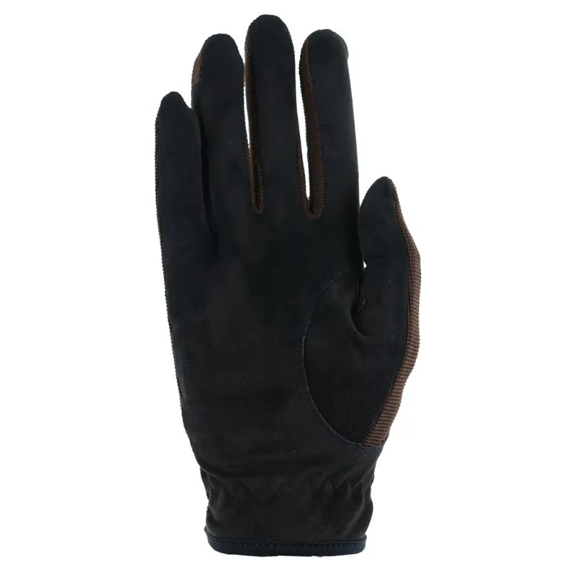 Roeckl Meura Adults Riding Gloves - Chocolate-2