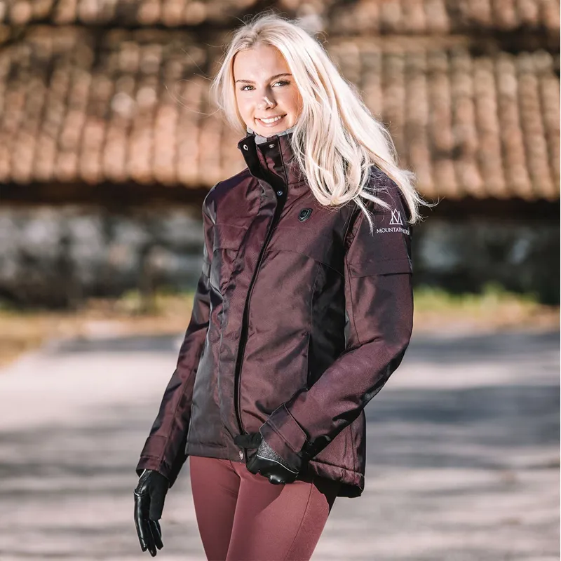 Mountain Horse Royal Grace Womens Waterproof Jacket - Dark Bordeaux-1