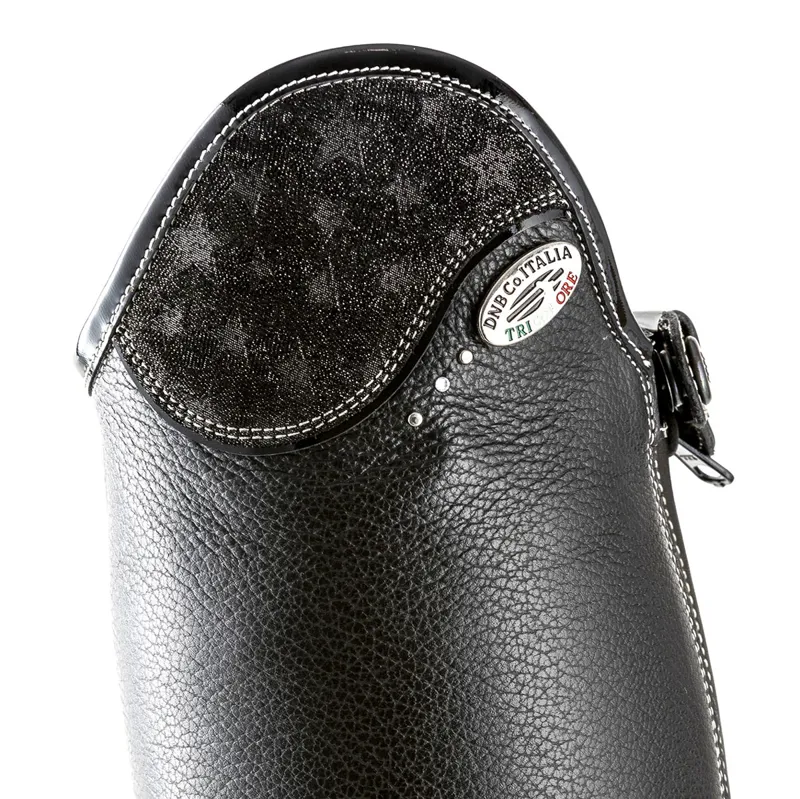 DeNiro Salentino Stella Laced Tall Riding Boots - Quick Black/Black-1