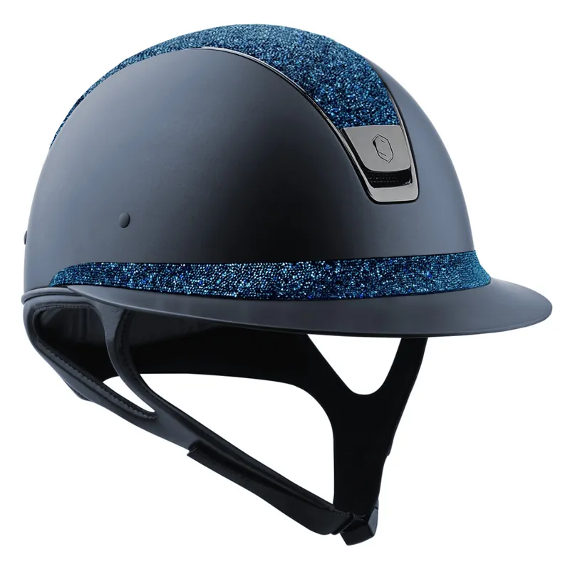 Samshield 1.0 Miss Shield Shadowmatt Ultra Fine Rock Riding Hat - Blue