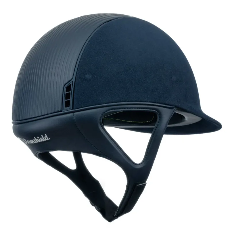 Samshield 1.0 Premium Standard Limited Edition Riding Hat - Blue-1