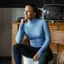 Samshield Lidia Classic Womens Pullover - Twilight