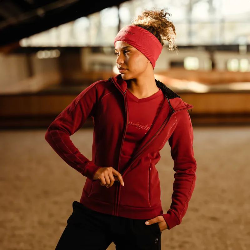 Samshield Ivy Womens Zip Hoodie - Raspberry-1