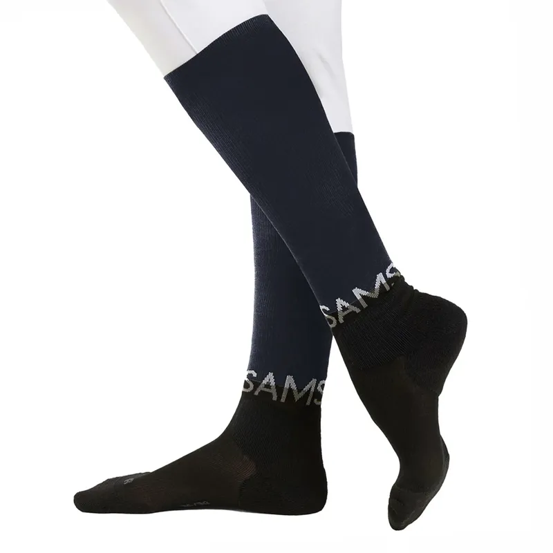 Samshield Balzane Sport Coolmax Unisex Riding Socks - Navy