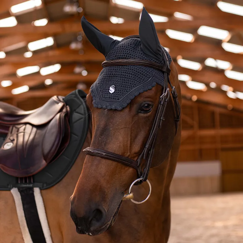 Samshield FlyShield Embroidery Fly Veil - Anthracite-1