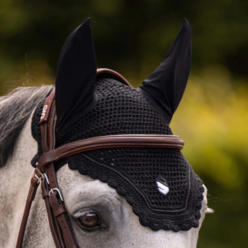 Samshield FlyShield Embroidery Fly Veil - Black-1