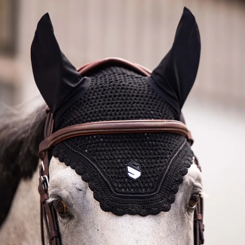Samshield FlyShield Embroidery Fly Veil - Black-2