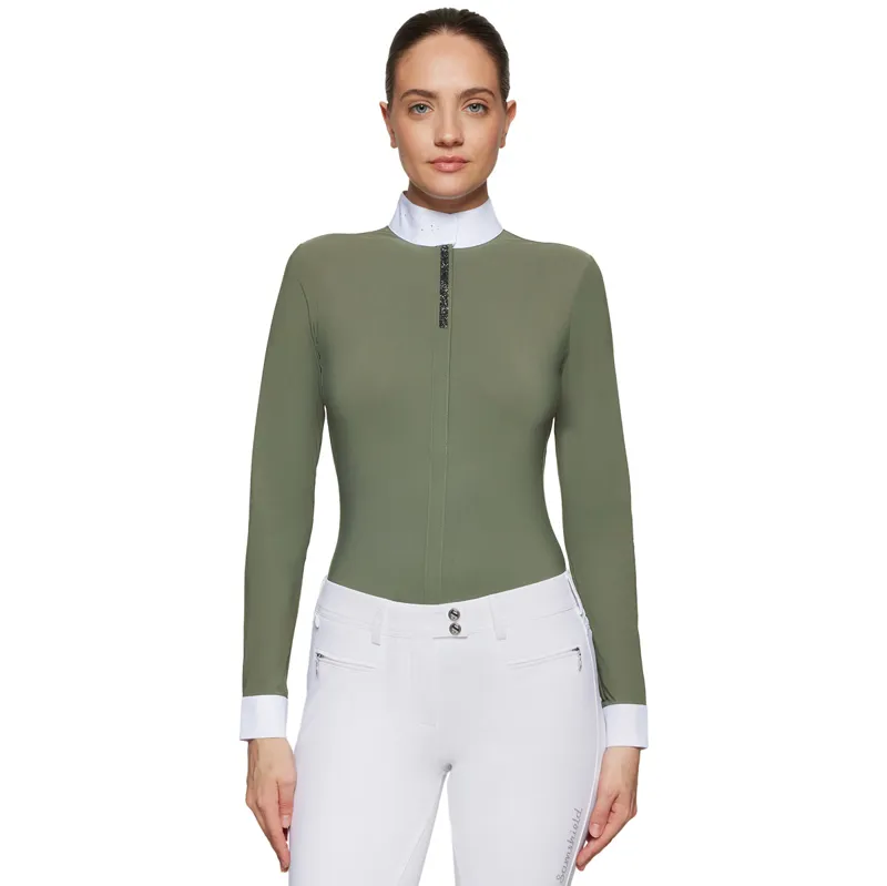 Samshield Jella Premium Womens Show Shirt - Sauge