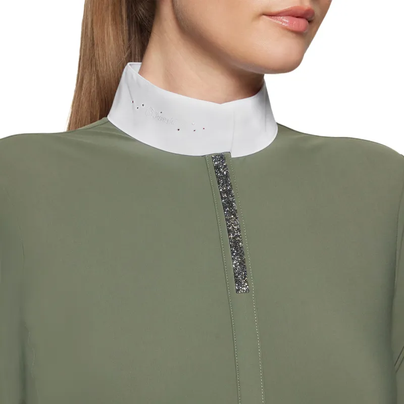 Samshield Jella Premium Womens Show Shirt - Sauge-2