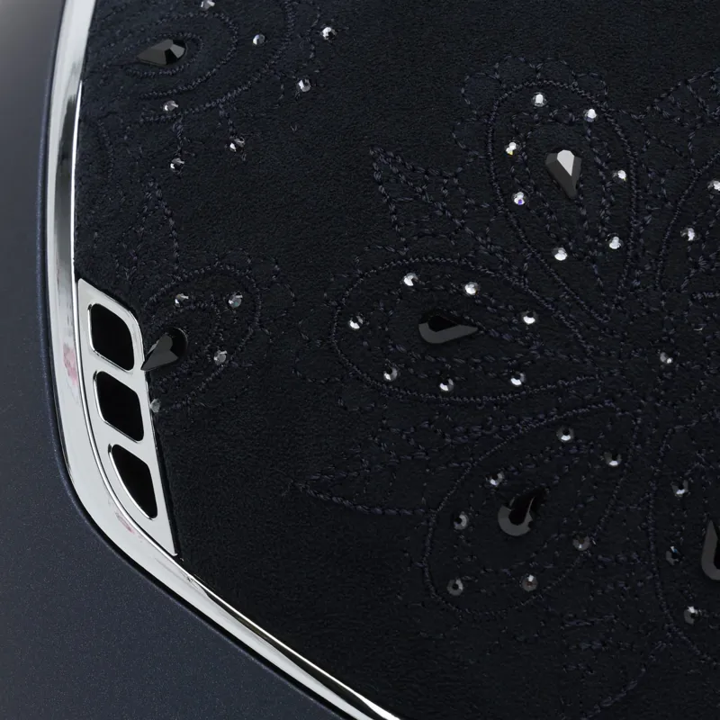 Samshield Miss Shield Shadowmatt 2.0 Crystal Bloom Hat - Blue-2