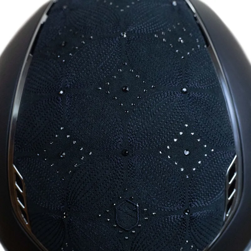 Samshield Miss Shield Shadowmatt 2.0 Celestial Crystal Hat - Blue-2