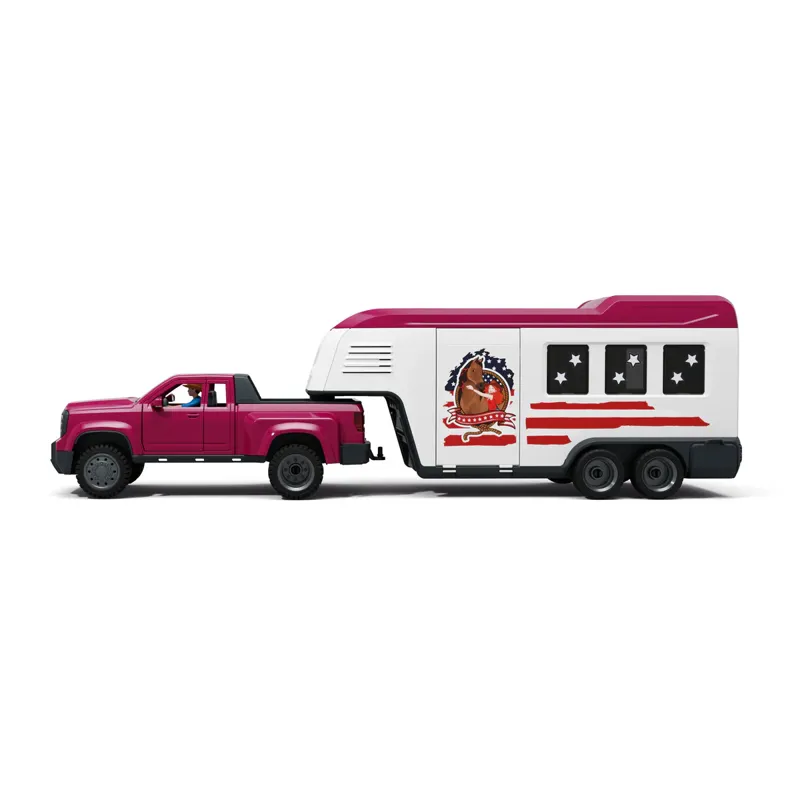 Schleich Horse Club Lakeside Truck and Trailer Toy Set-2