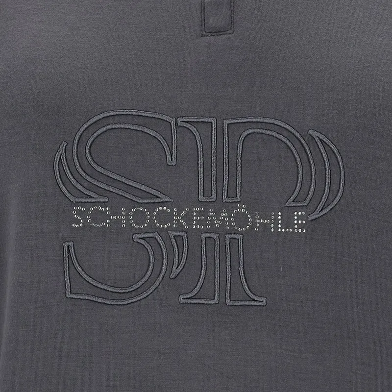 Schockemohle Coletta Womens Quarter Zip Jumper - Dusty Chocolate-2