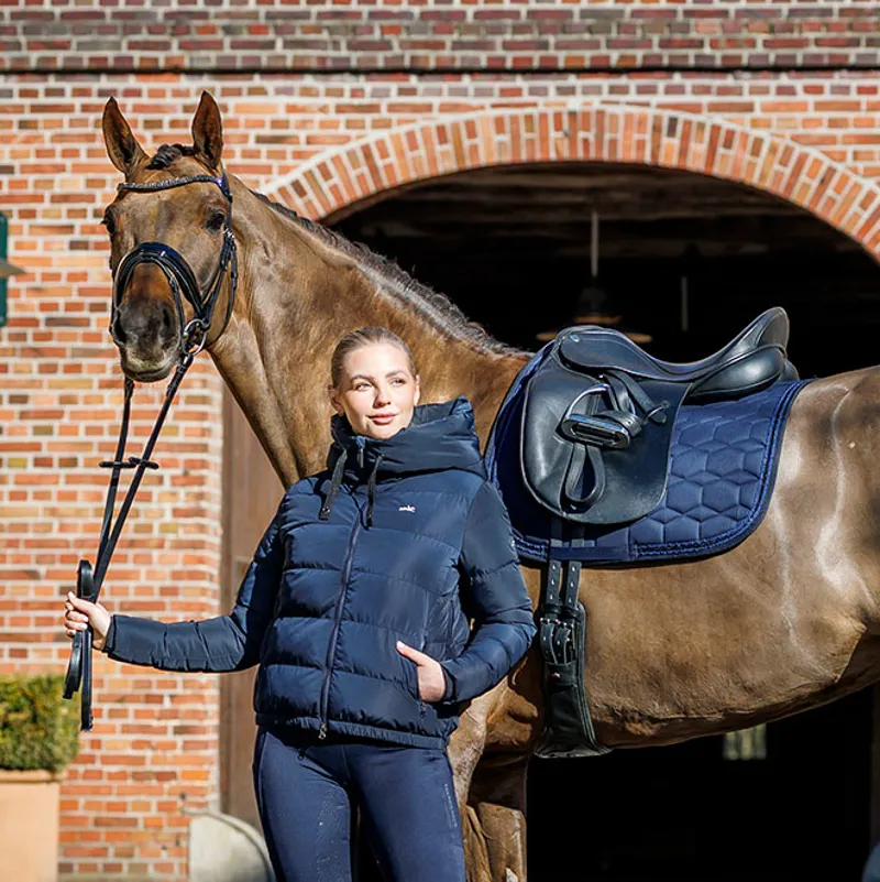 Schockemohle Violet Womens Jacket - Dark Navy-2