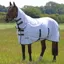 Shires Tempest Original Combo Neck Fly Rug - White/Navy