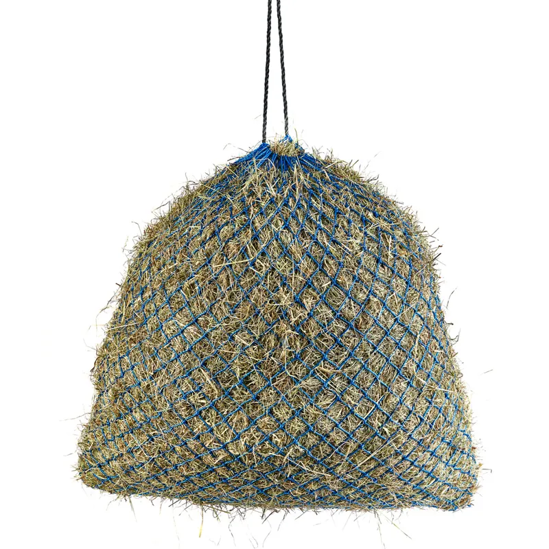 Shires Greedy Feeder Medium 39in Haynet - Blue