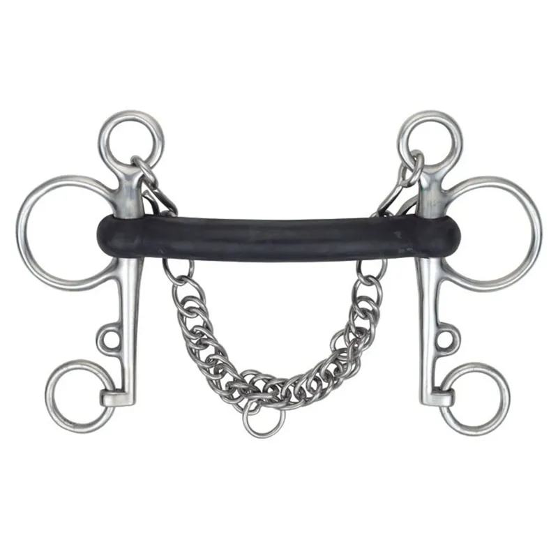 Hard Rubber Pelham Bit - 5in - Not Quite Perfect