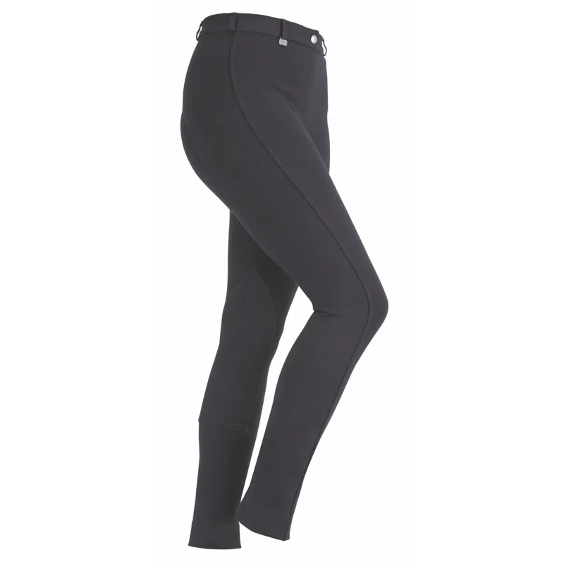 Shires SaddleHugger Ladies Jodhpurs - Black - 24in