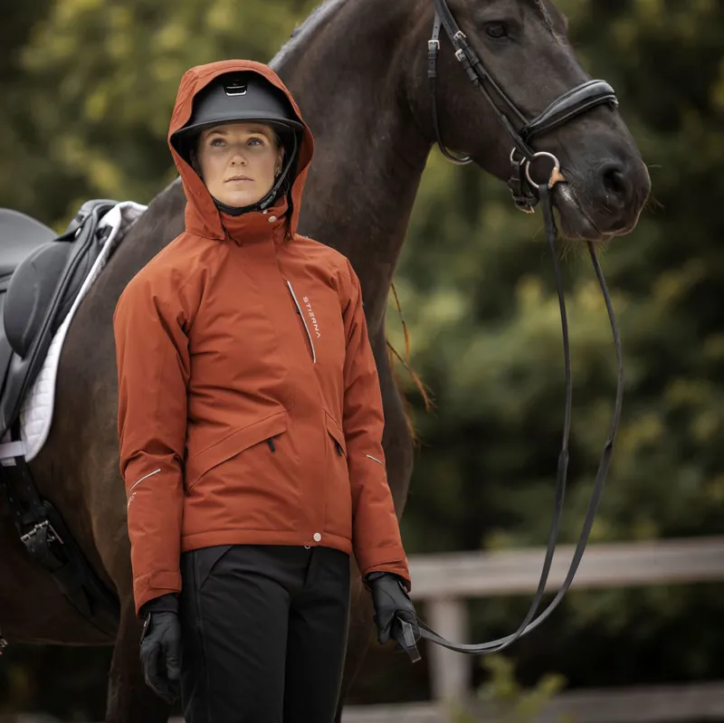 Stierna Stella Winter Womens Waterproof Jacket - Copper-4