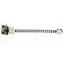 Spartan Show Success Square Browband - Black/White/Gold - Full Size
