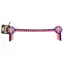 Spartan Show Success Rosette Browband - Purple/Pink/Gold - Cob Size