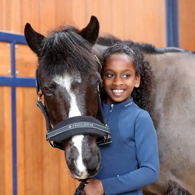 Equilibrium Stellar Style Safety Headcollar - Black-3