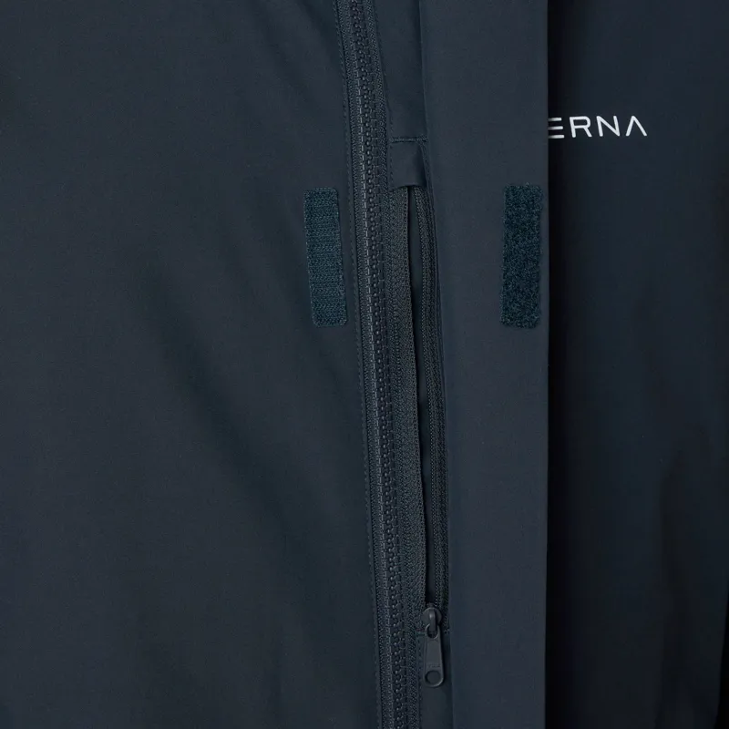 Stierna Sky Mens Long Waterproof Rain Coat - Midnight Navy-4
