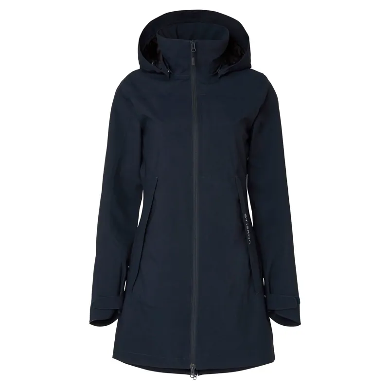 Stierna Storm Ladies Waterproof Rain Coat - Midnight Navy
