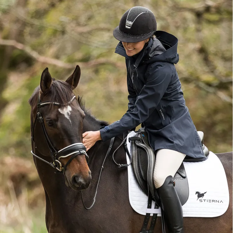 Stierna Storm Ladies Waterproof Rain Coat - Midnight Navy-5