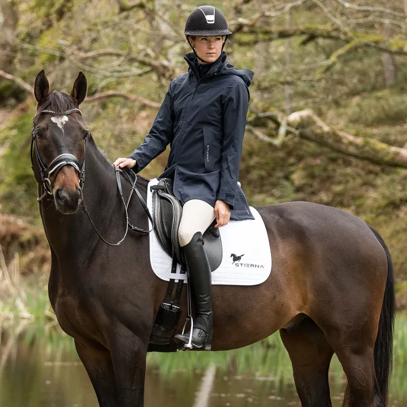 Stierna Storm Ladies Waterproof Rain Coat - Midnight Navy-6