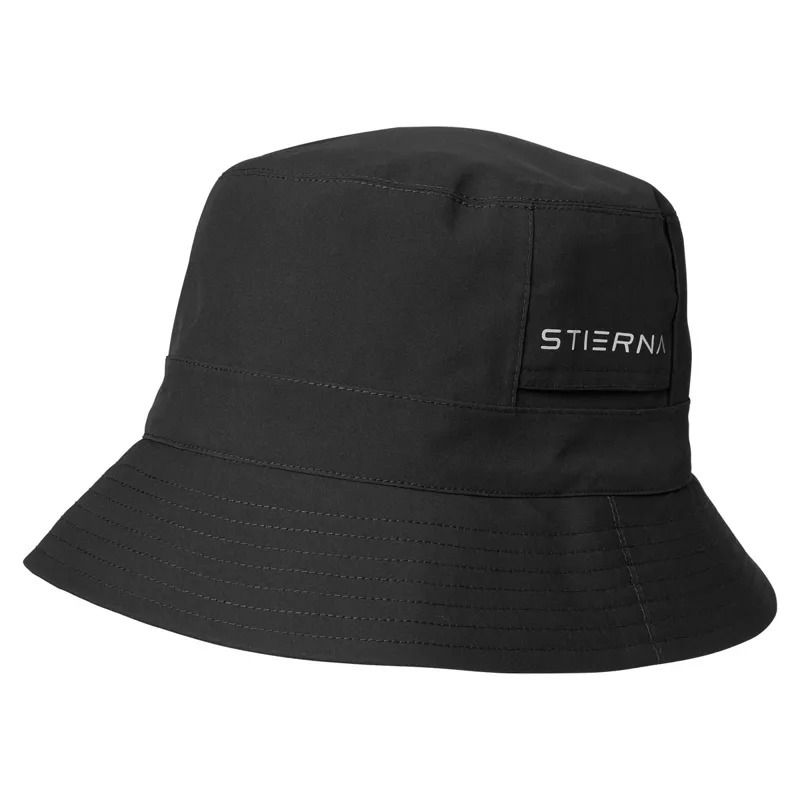 Stierna Storm Waterproof Rain Hat - Black