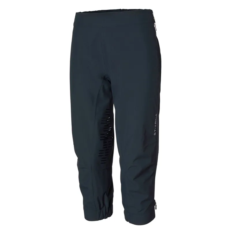 Stierna Storm Womens Short Waterproof Rain Trousers - Midnight Navy