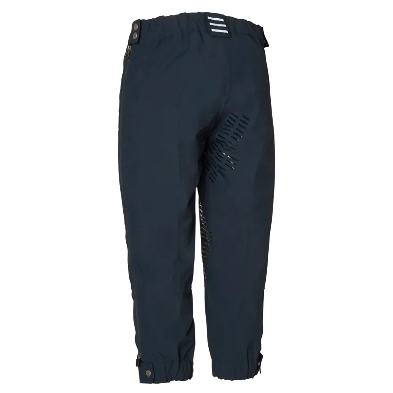 Stierna Storm Womens Short Waterproof Rain Trousers - Midnight Navy-3