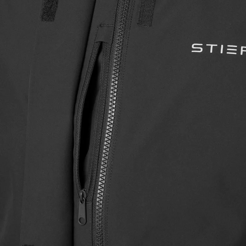 Stierna Cloud Ladies Waterproof Rain Parka - Ebony-2