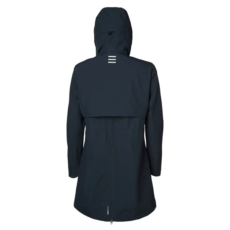 Stierna Cloud Ladies Waterproof Rain Parka - Navy-6
