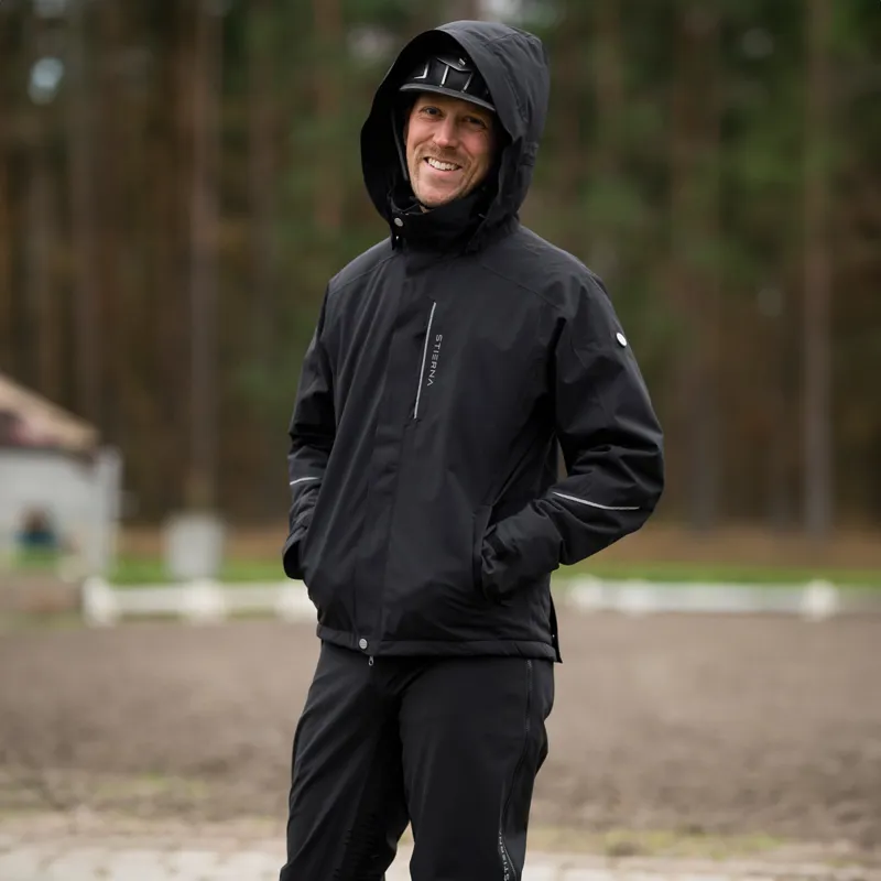 Stierna Sirius Winter Mens Waterproof Jacket - Black-5