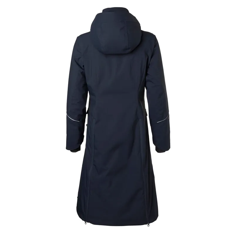 Stierna Stella Winter Womens Long Waterproof Coat - Midnight Navy-1