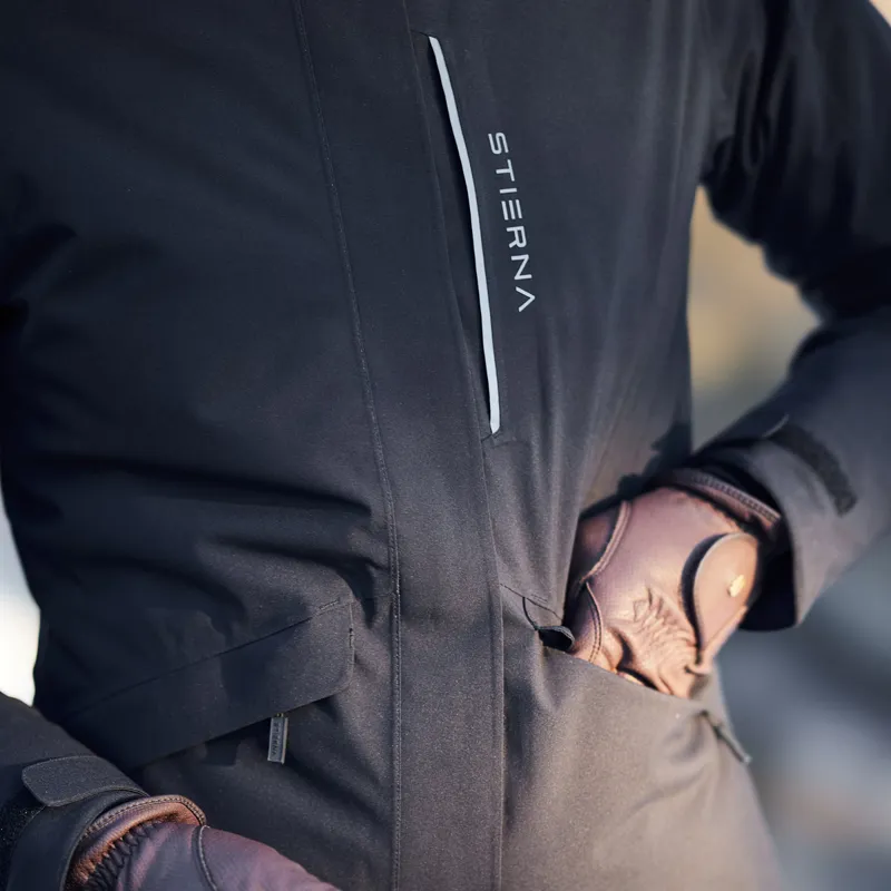 Stierna Stella Winter Ladies Waterproof Jacket - Black-2