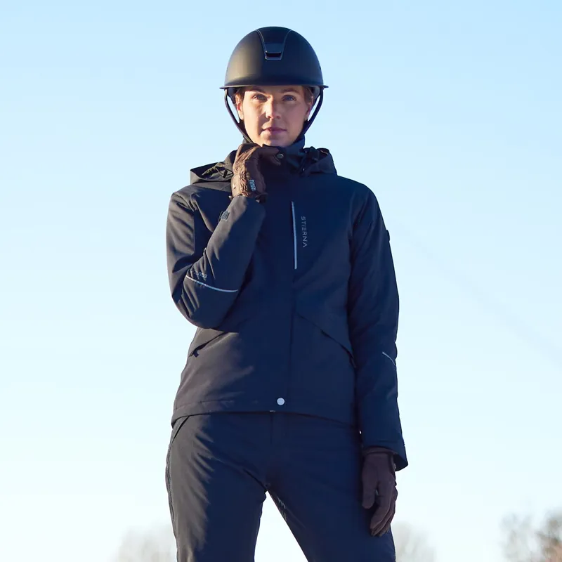 Stierna Stella Winter Ladies Waterproof Jacket - Midnight Navy-8