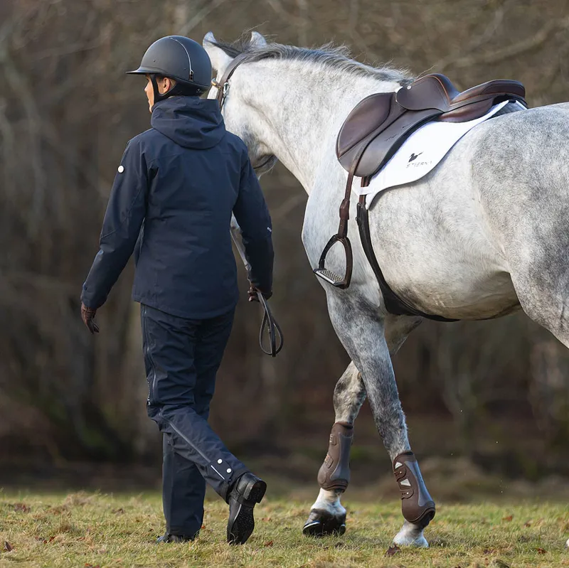 Stierna Storm Ladies Waterproof Rain Trousers - Midnight Navy-2