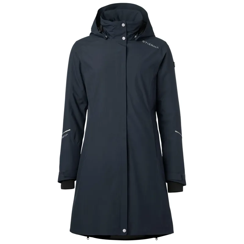 Stierna Stella Winter Womens Short Waterproof Coat - Midnight Navy-1